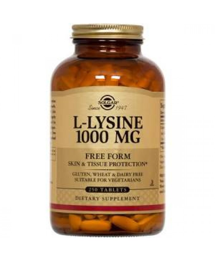 Solgar L-Lysine 1000mg 50 ταμπλέτες Solgar