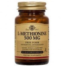 Solgar L-Methionine 500mg 30 φυτικές κάψουλες
