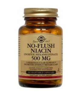Solgar No-Flush Nianic 500mg 50 φυτικές κάψουλες