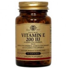 Solgar Vitamin E 200IU 50 μαλακές κάψουλες Solgar