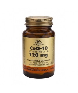 Solgar Vegetarian CoQ-10 120mg 30 φυτικές κάψουλες