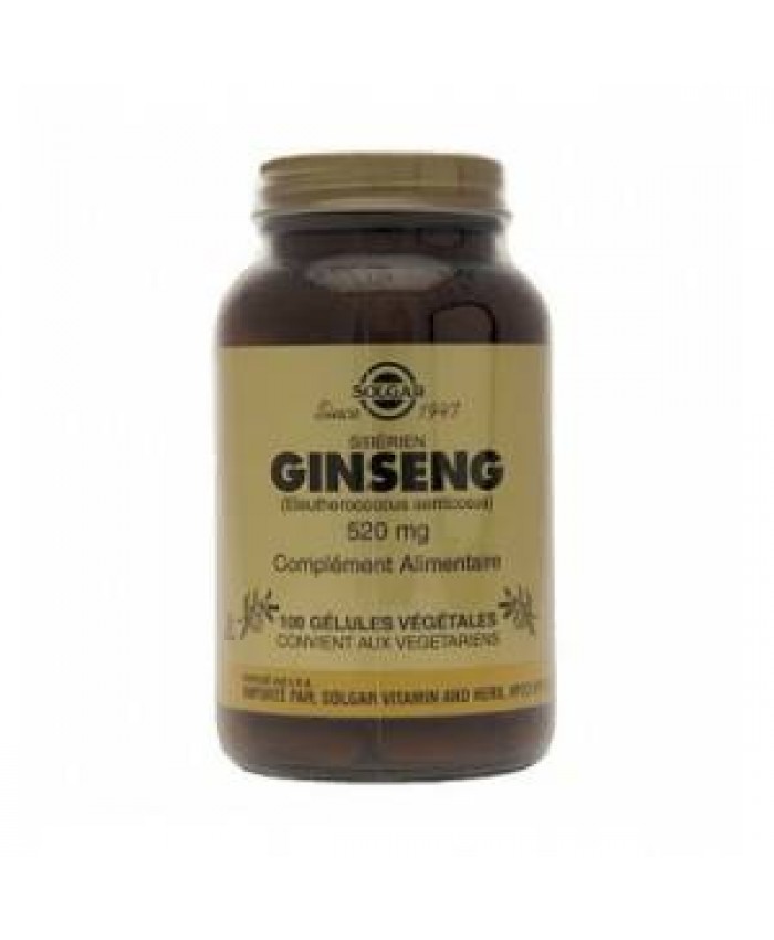 Solgar Ginseng Siberian 100 φυτικές κάψουλες