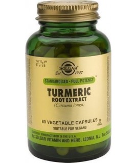 Solgar Standardised Turmeric Root Extract 60 φυτικές κάψουλες Solgar