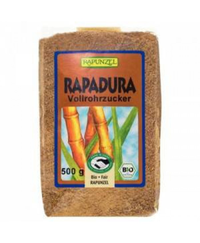 ΖΑΧΑΡΗ ΑΚΑΤΕΡΓΑΣΤΗ ΖΑΧΑΡΟΚΑΛΑΜΟΥ RAPADURA BIO 500gr Rapunzel