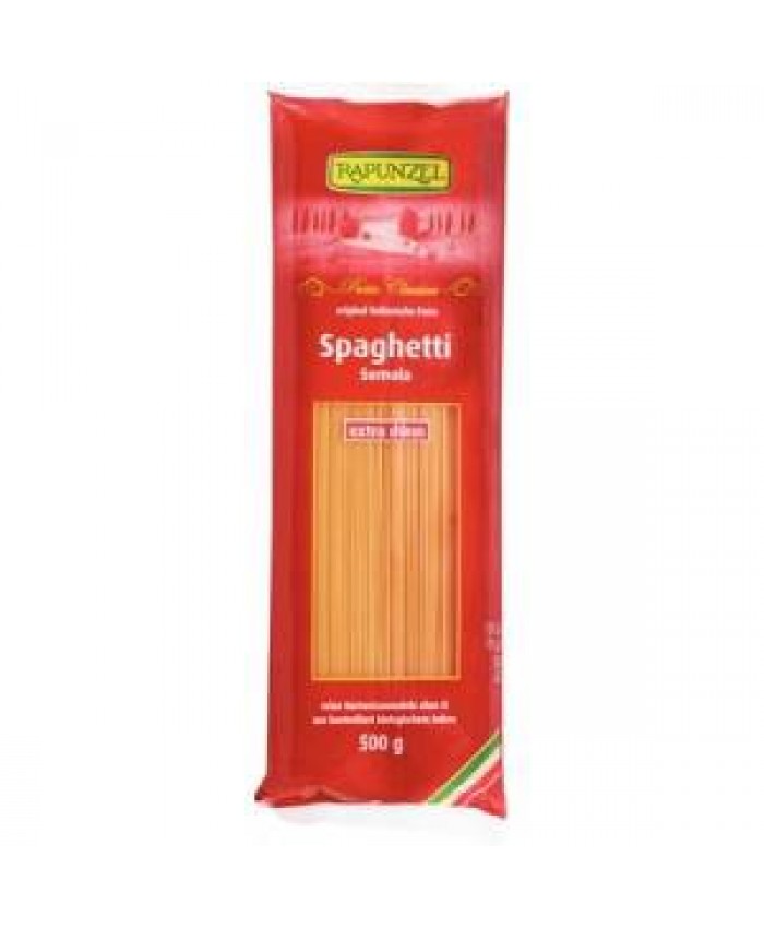 ΣΠΑΓΓΕΤΙ ΛΕΥΚΟ ΠΟΛΥ ΛΕΠΤΟ ΑΠΟ ΣΙΜΙΓΔΑΛΙ (ΧΩΡΙΣ ΑΥΓΟ) ΒΙΟ 500gr Rapunzel