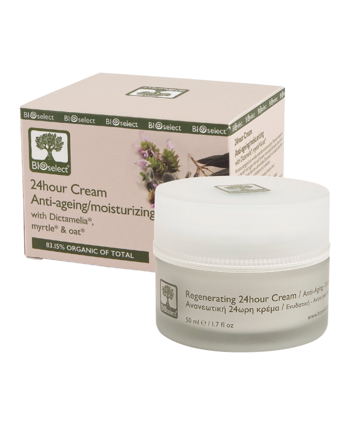 Bioselect 24ωρη Κρέμα Ενυδατική -Αντιρυτιδική 50ml