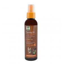 Bioselect Tanning Oil With Dictamelia,Carrot & Walnut Oils SPF6 150ml