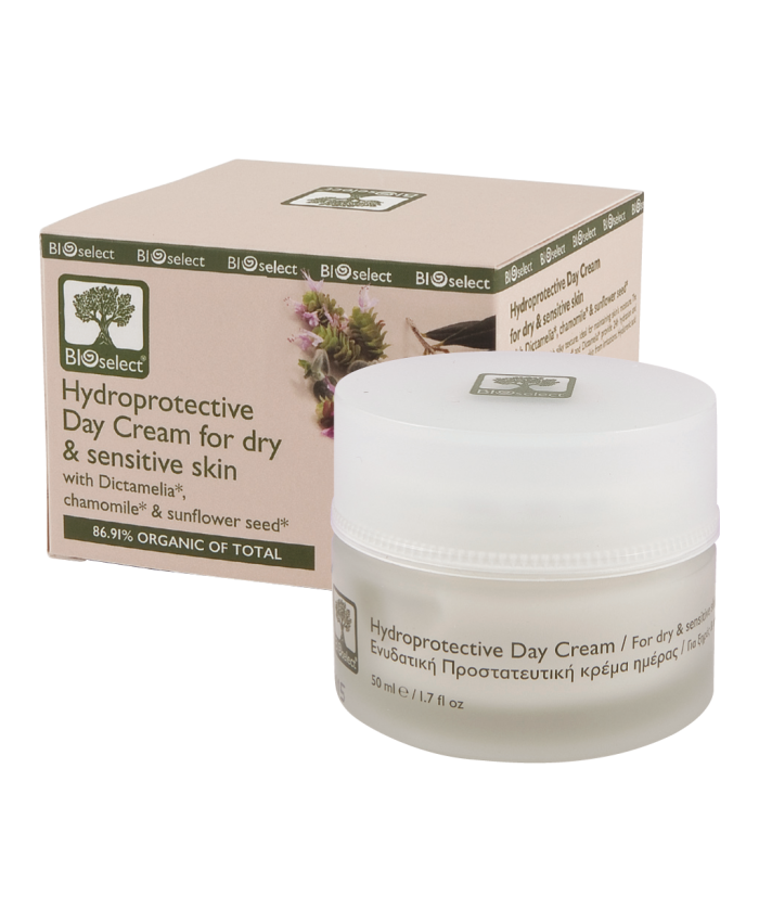 Bioselect Organics Hydroprotective Day Cream for Dry & Sensitive Skin 50ml