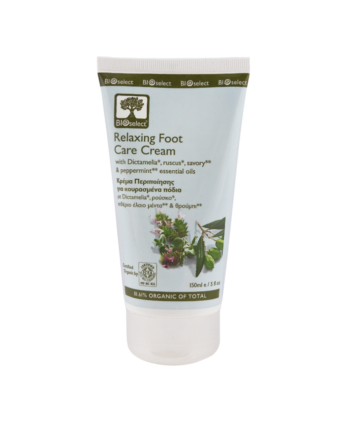 Bioselect Κρέμα Περιποιησης Κουρασμενα Πόδια 150ml