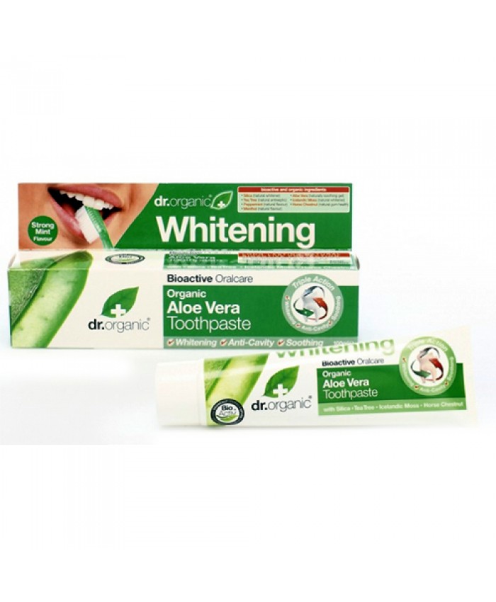 Optima Naturals Aloe Dent Whitening με Λευκαντική Δράση 100ml