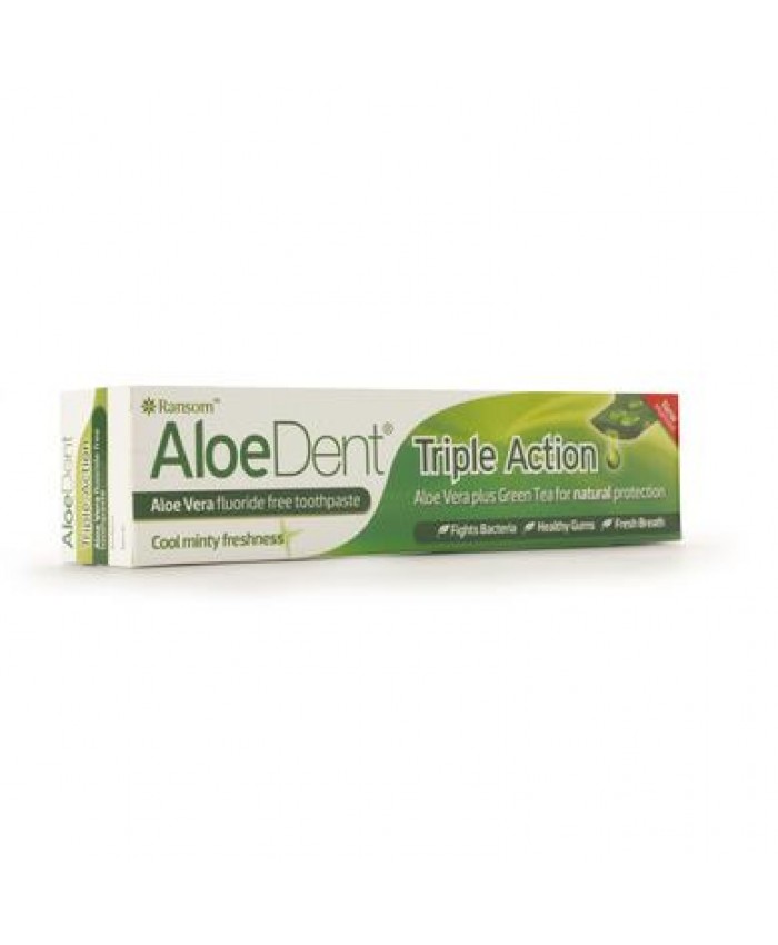 Optima Naturals Aloe Dent Triple Action 100ml + Οδοντόβουρτσα Οδοντόκρεμες & Στοματικά Διαλύματα