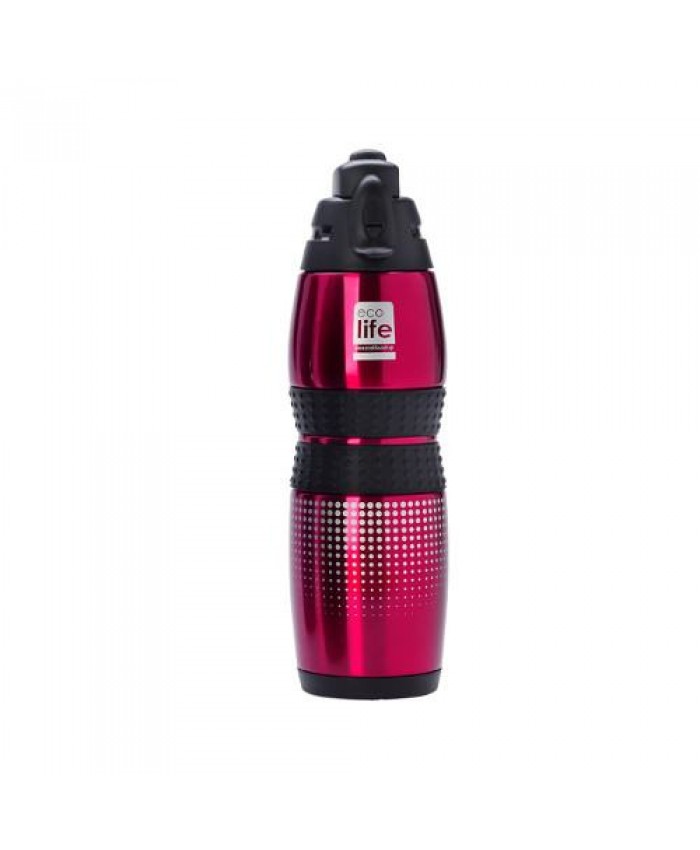 Red Thermos Bottle 400ml Ecolife