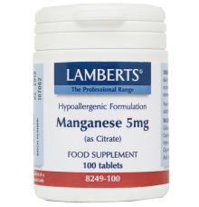 Lamberts  Manganese 5mg 100 caps