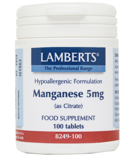 Lamberts  Manganese 5mg 100 caps