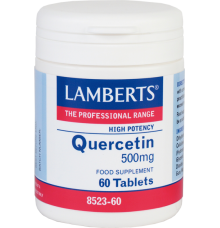 Lamberts quercetin 500mg 60tabs (αντιοξειδωτικό, καρδιαγγειακό)