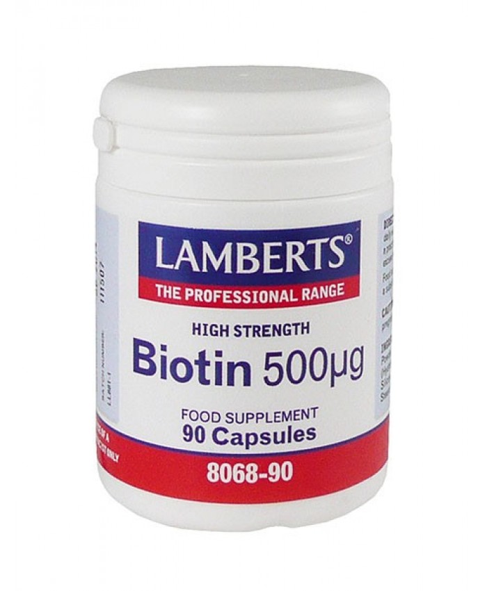 Lamberts Biotin 500mcg 90caps