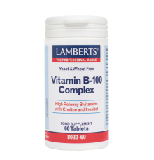 Lamberts Vitamin B-100 Complex (60 Ταμπλέτες)