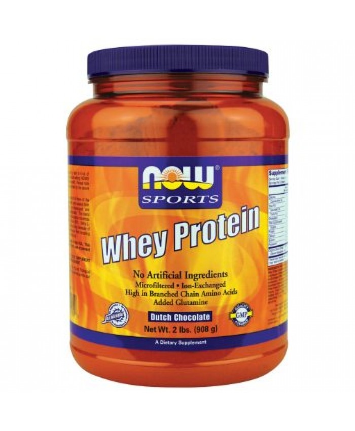 Now Foods Whey Protein Isolate 1.8lbs 816gr Σοκολάτα Συμπληρωματα