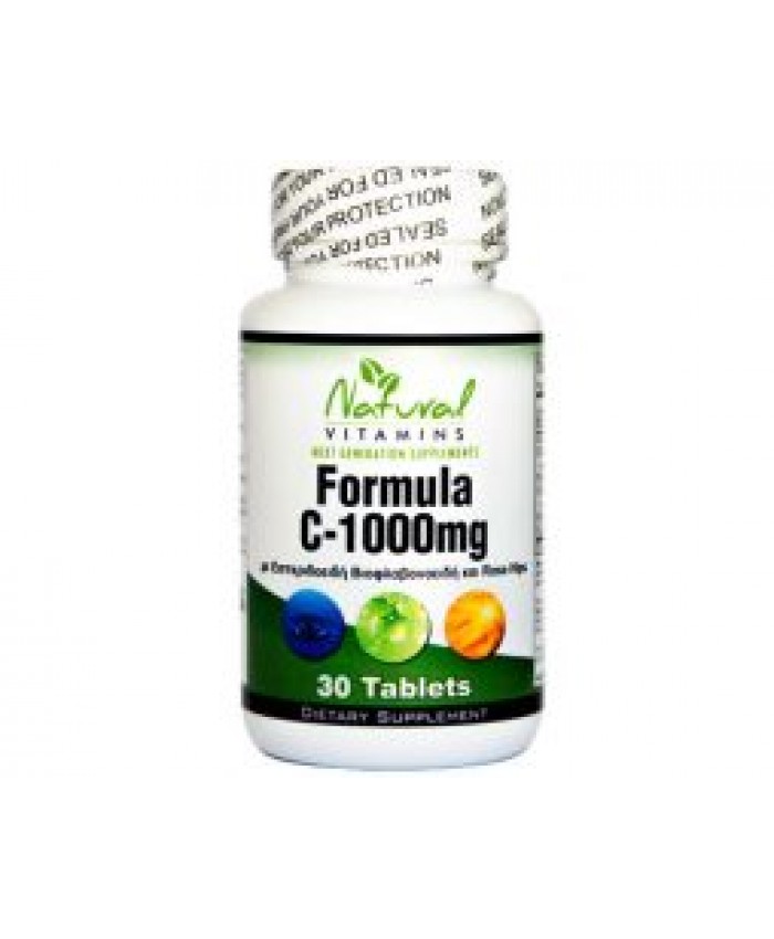 Natural Vitamins Vitamin C 1000mg 30tabs