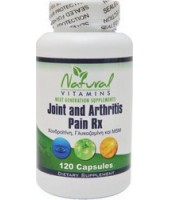 Natural Vitamins Joint Arthritis Pain Rx 120tabs