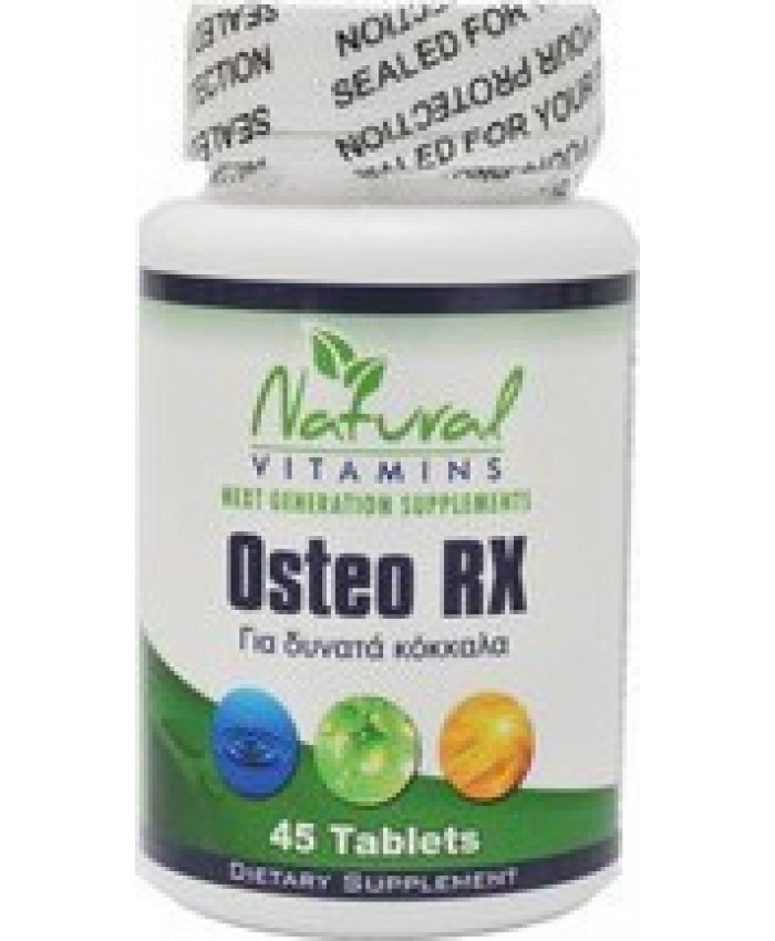 Natural Vitamins Osteo RX 45 tabs