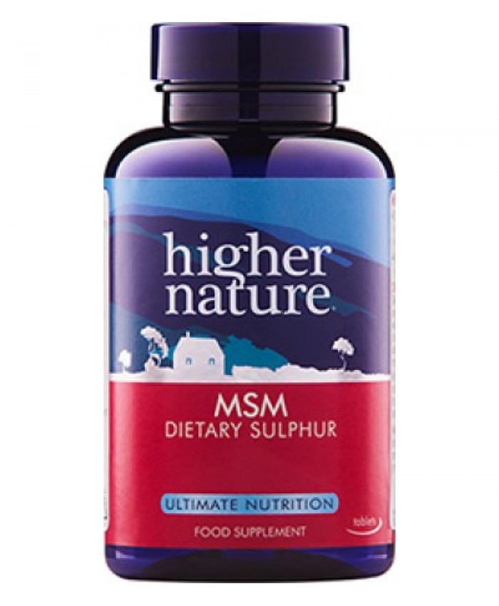 Higher Nature MSM Powder Dietary Sulphur 200gr