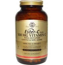 Solgar Ester-C Plus 500mg 250 φυτικές κάψουλες Συμπληρωματα