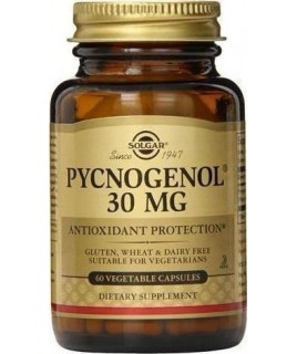Solgar Pycnogenol 30mg 60 φυτικές κάψουλες Solgar
