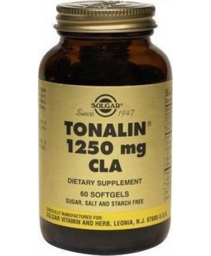 Solgar Tonalin CLA 1250mg 60 μαλακές κάψουλες