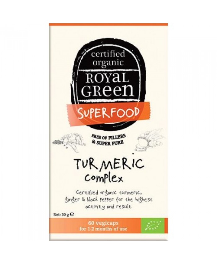 Royal Green Turmeric Complex 60 κάψουλες Συμπληρωματα