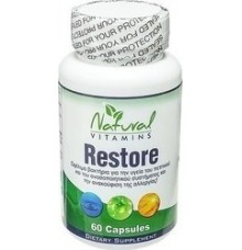 Natural Vitamins Restore 60caps